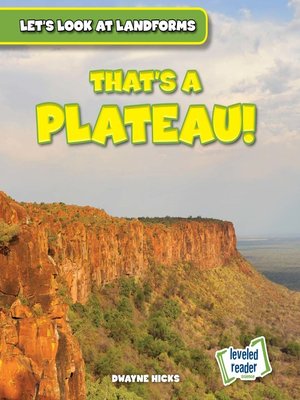 cover image of That's a Plateau!